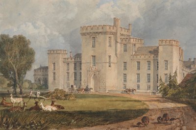 View of Hampton Court, Hertfordshire, from the Northwest by Joseph Mallord William Turner